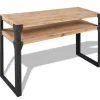 Sidetables-vidaXL - Consoletafel - Bruin - Hout