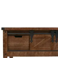 vidaXL - Consoletafel - Bruin - Hout