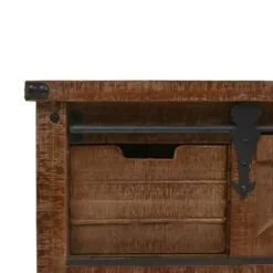 vidaXL - Consoletafel - Bruin - Hout