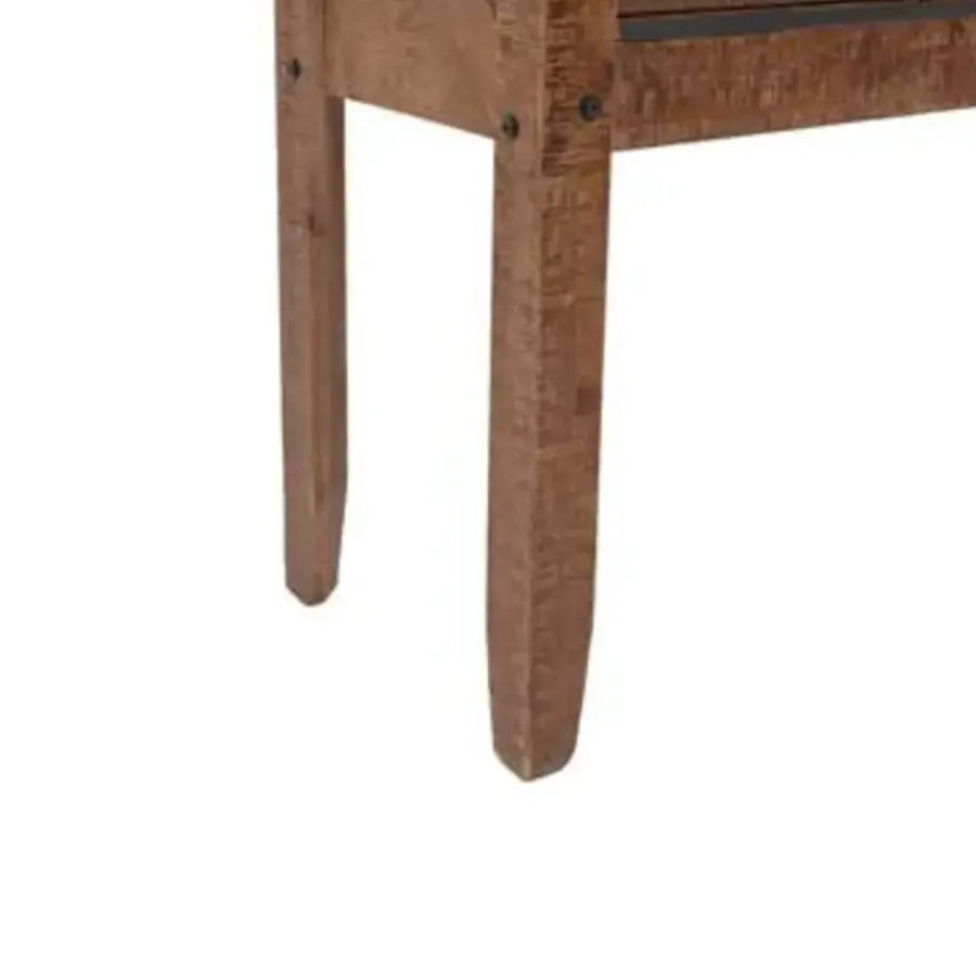 vidaXL - Consoletafel - Bruin - Hout