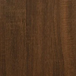 vidaXL - Consoletafel - Bruin eiken - Bewerkt hout - 140x23x75 cm