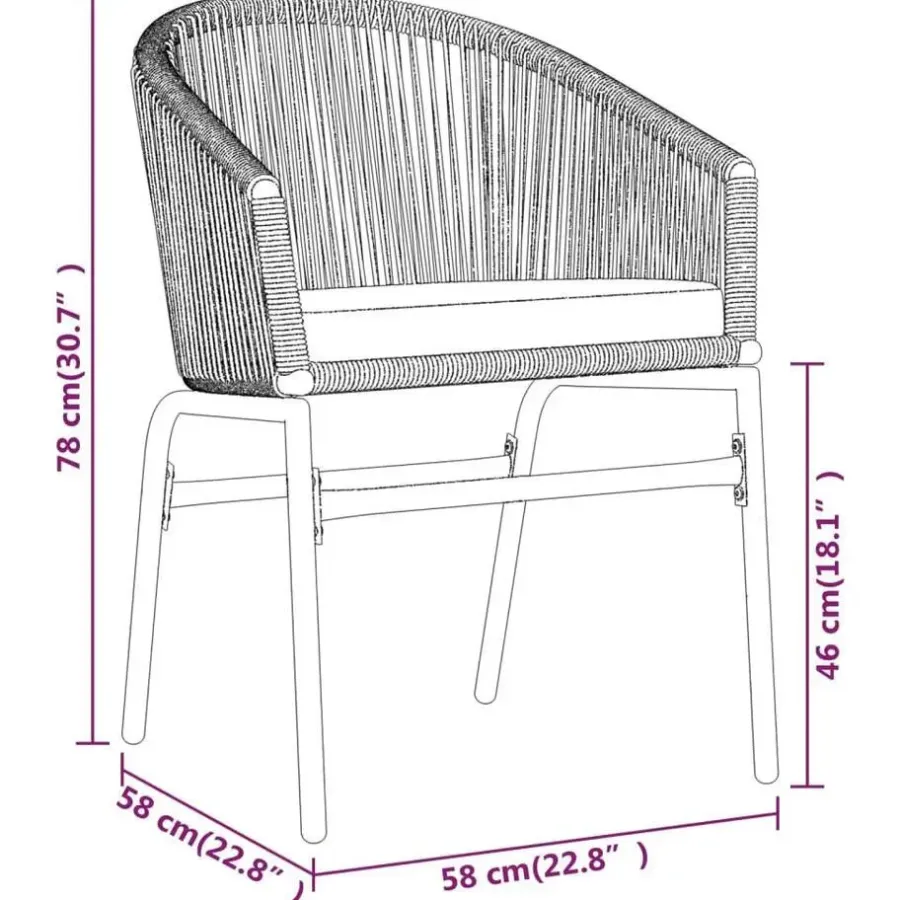 Tuinsets-vidaXL - 7-delige Tuinset met kussens - Zwart PVC-rattan en staal - 140x70 cm