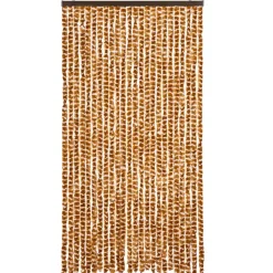 vidaXL - Deurgordijn - Geel - Polypropyleen - 100 x 220 cm