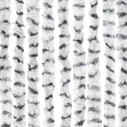 Raam En Deurhorren|Vliegengordijnen En Deurgordijnen-vidaXL - Deurgordijn - Grijs - Polypropyleen - 100 x 220 cm
