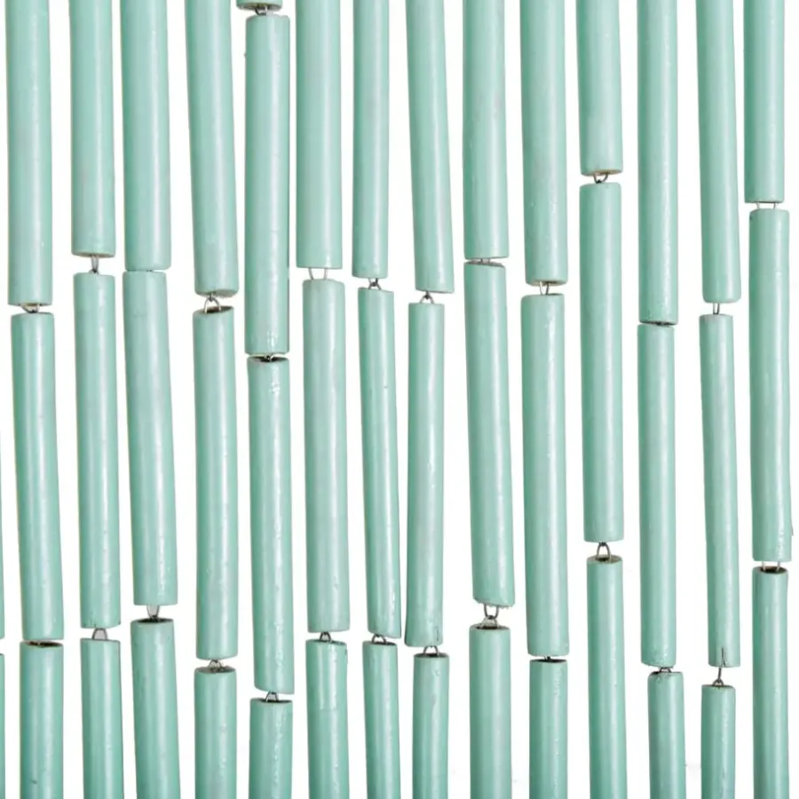 Raam En Deurhorren|Vliegengordijnen En Deurgordijnen-vidaXL - Deurgordijn - Multikleur - Bamboe - 90 x 200 cm
