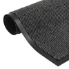 vidaXL - Deurmat - Antraciet - Stof - 120 x 180 cm - 2 stuks
