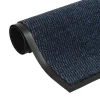 Deurmatten-vidaXL - Deurmat - Blauw - Stof - 40 x 60 cm