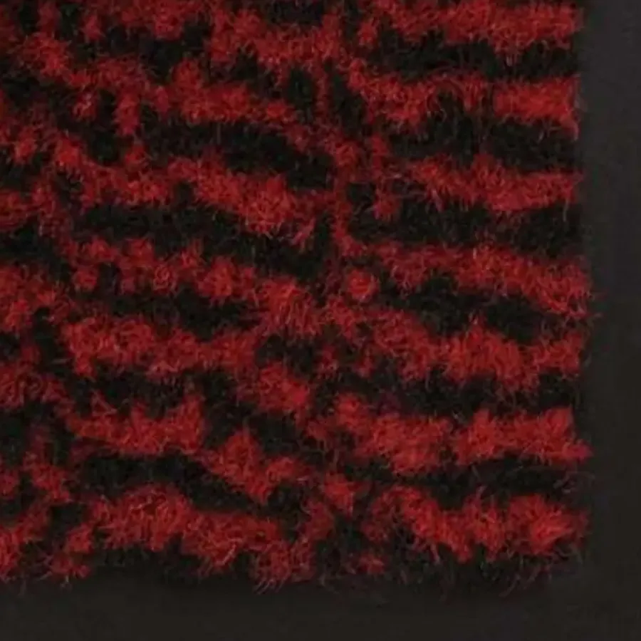 vidaXL - Deurmat - Rood - Stof - 120 x 180 cm