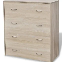 vidaXL - Dressoir - Bruin - Hout