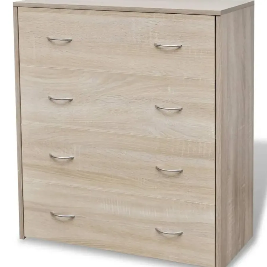 vidaXL - Dressoir - Bruin - Hout