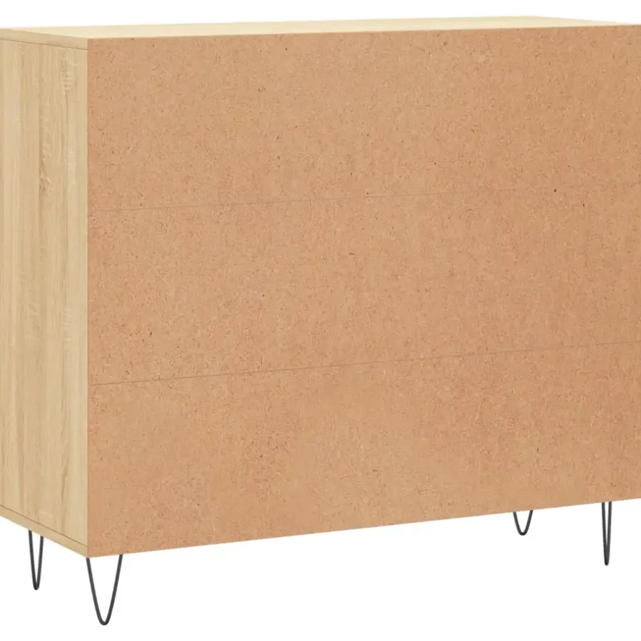Dressoirs-vidaXL - Dressoir - Bruin - Bewerkt hout