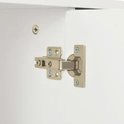 vidaXL - Dressoir - Wit - Bewerkt hout