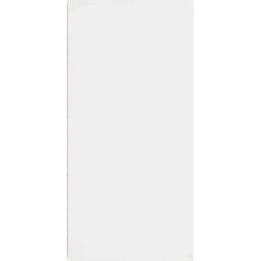 vidaXL - Dressoir - Wit - Bewerkt hout