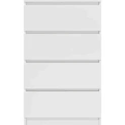 Ladekasten|Ladekasten-vidaXL - Dressoir - Wit - Bewerkt hout