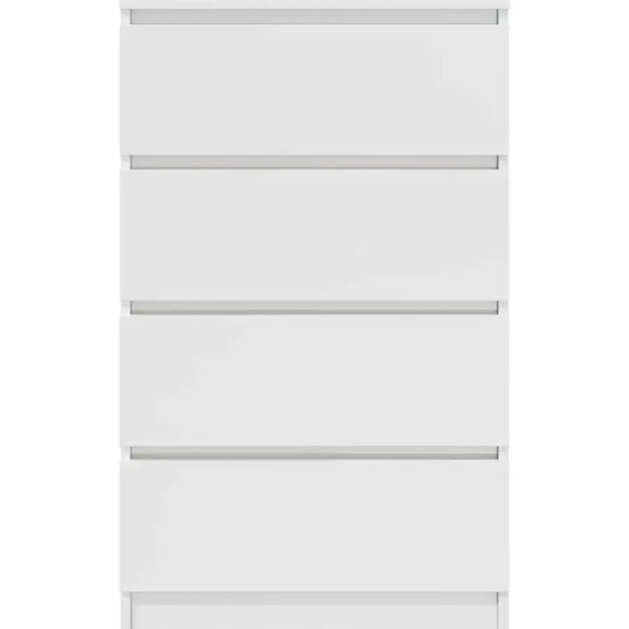 Ladekasten|Ladekasten-vidaXL - Dressoir - Wit - Bewerkt hout