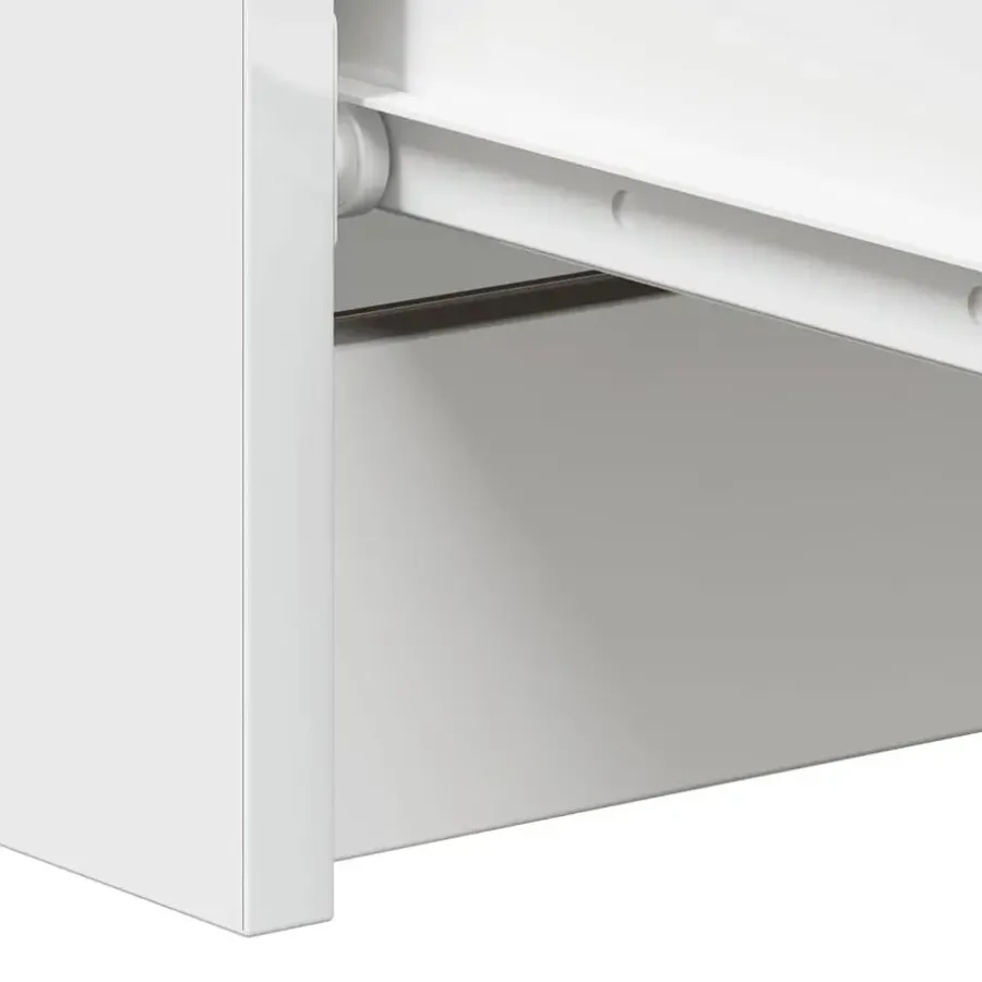 Ladekasten|Ladekasten-vidaXL - Dressoir - Wit - Bewerkt hout