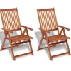 vidaXL - Eetkamerstoel - Bruin - Hout