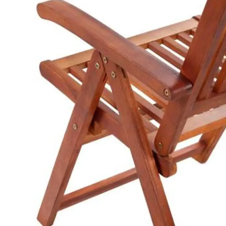 vidaXL - Eetkamerstoel - Bruin - Hout
