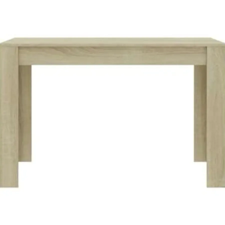 Rechthoekige Eettafels|Houten Eettafels-vidaXL - Eettafel - Bruin - Bewerkt hout