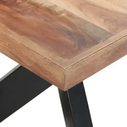 vidaXL - Eettafel - Bruin - Hout - 180 x 90 x 75 cm