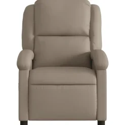 Fauteuils-vidaXL - Fauteuil - Bruin - Kunstleer