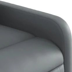 vidaXL - Fauteuil - Grijs - Kunstleer