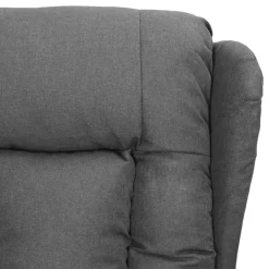 Fauteuils-vidaXL - Fauteuil - Grijs - Stof