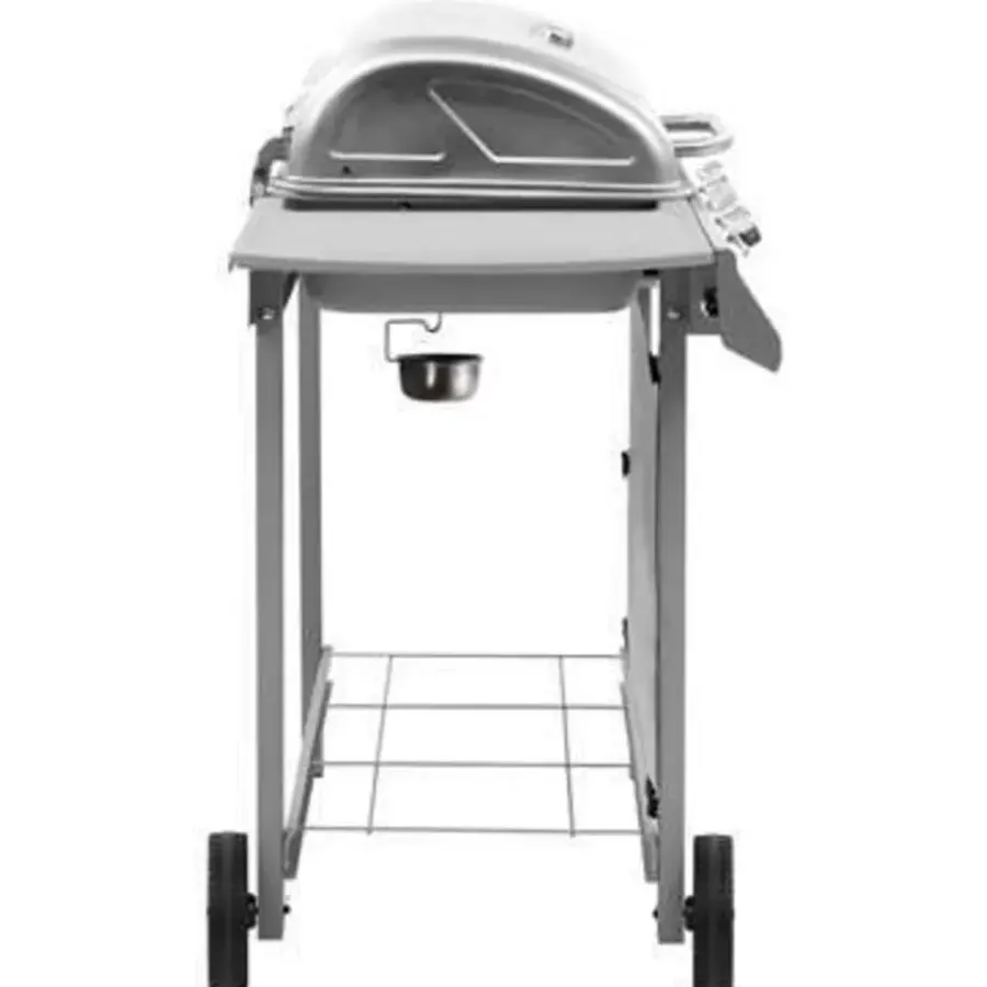 Barbecues En Accessoires-vidaXL - Gasbarbecue-grill - Zilver - Staal
