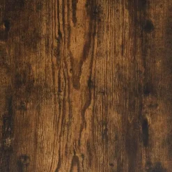 vidaXL - Gerookt eiken Wastafelonderkast - 1 deur 2 lades - Hout - 65x33x60 cm