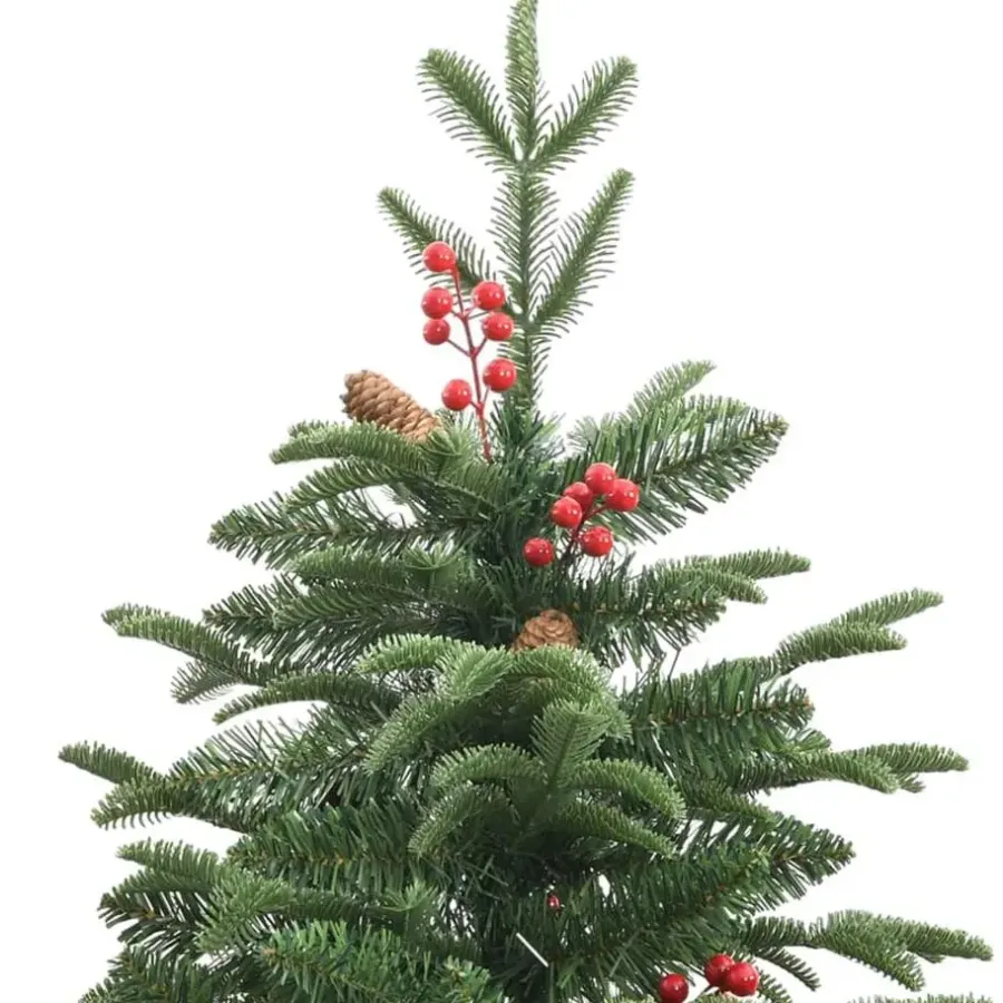 vidaXL - Gescharnierde Kunstkerstboom - Groen - 180 cm