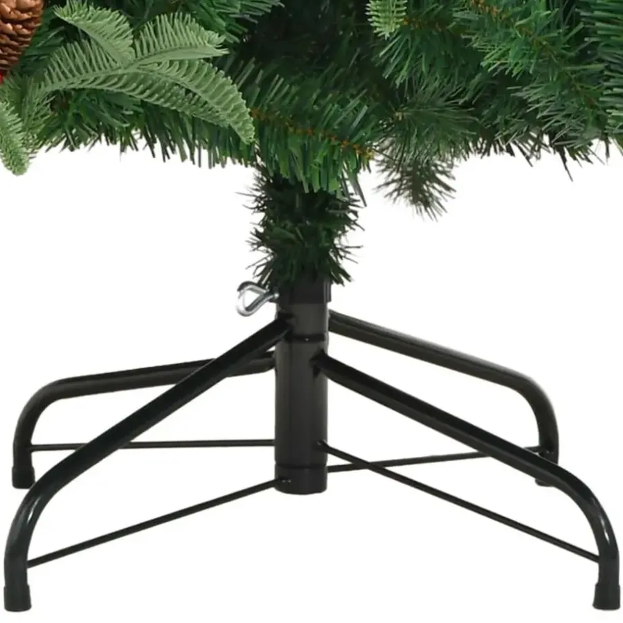 vidaXL - Gescharnierde Kunstkerstboom - Groen - 180 cm