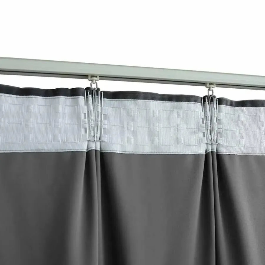 vidaXL - Gordijn - Antraciet - Fluweel - 140 x 175 cm - 2 stuks