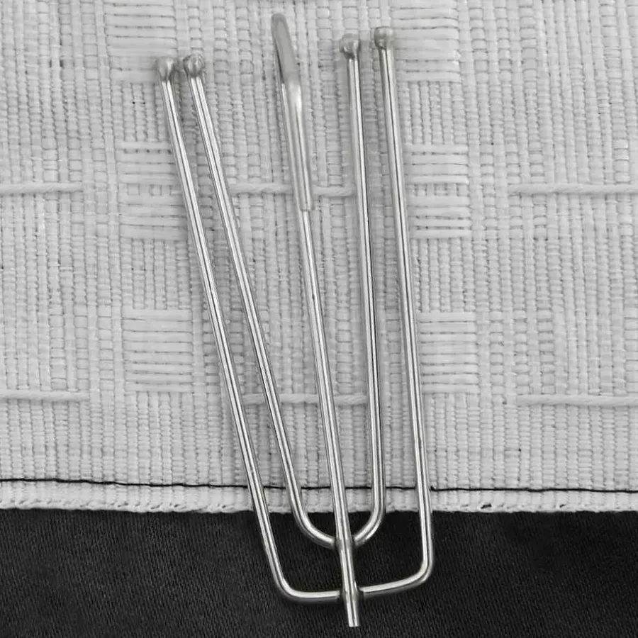 vidaXL - Gordijn - Antraciet - Stof - 140 x 225 cm - 2 stuks