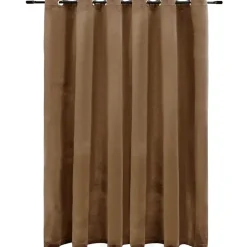 Kant &Amp; Klaar Gordijnen-vidaXL - Gordijn - Beige - Fluweel