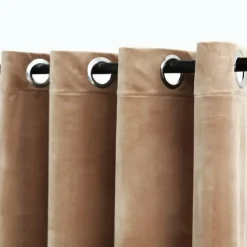 Kant &Amp; Klaar Gordijnen-vidaXL - Gordijn - Beige - Fluweel