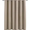 Kant &Amp; Klaar Gordijnen-vidaXL - Gordijn - Beige - Stof