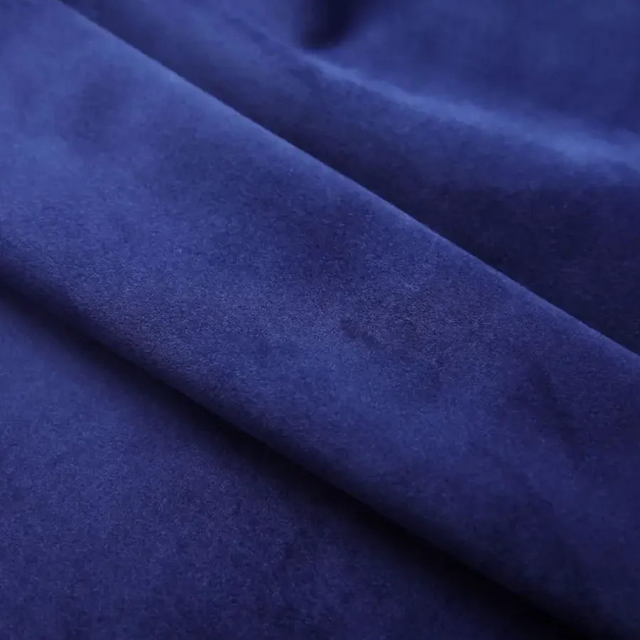 Kant &Amp; Klaar Gordijnen-vidaXL - Gordijn - Blauw - Fluweel - 140 x 225 cm - 2 stuks