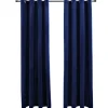 Kant &Amp; Klaar Gordijnen-vidaXL - Gordijn - Blauw - Fluweel - 140 x 245 cm - 2 stuks