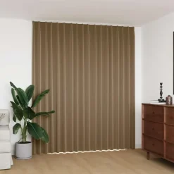 Gordijnen|Kant &Amp; Klaar Gordijnen-vidaXL - Gordijn - Taupe - Stof