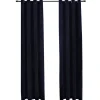 Kant &Amp; Klaar Gordijnen-vidaXL - Gordijn - Zwart - Fluweel - 140 x 175 cm - 2 stuks