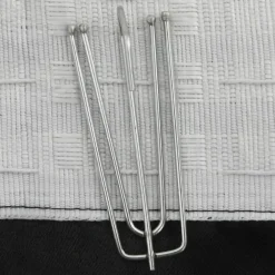 vidaXL - Gordijn - Zwart - Stof - 140 x 245 cm - 2 stuks