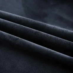 vidaXL - Gordijn verduisterend met haken - Zwart - Fluweel - 290 x 245 cm