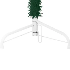 vidaXL - Halve Kunstkerstboom - Groen - 210 cm