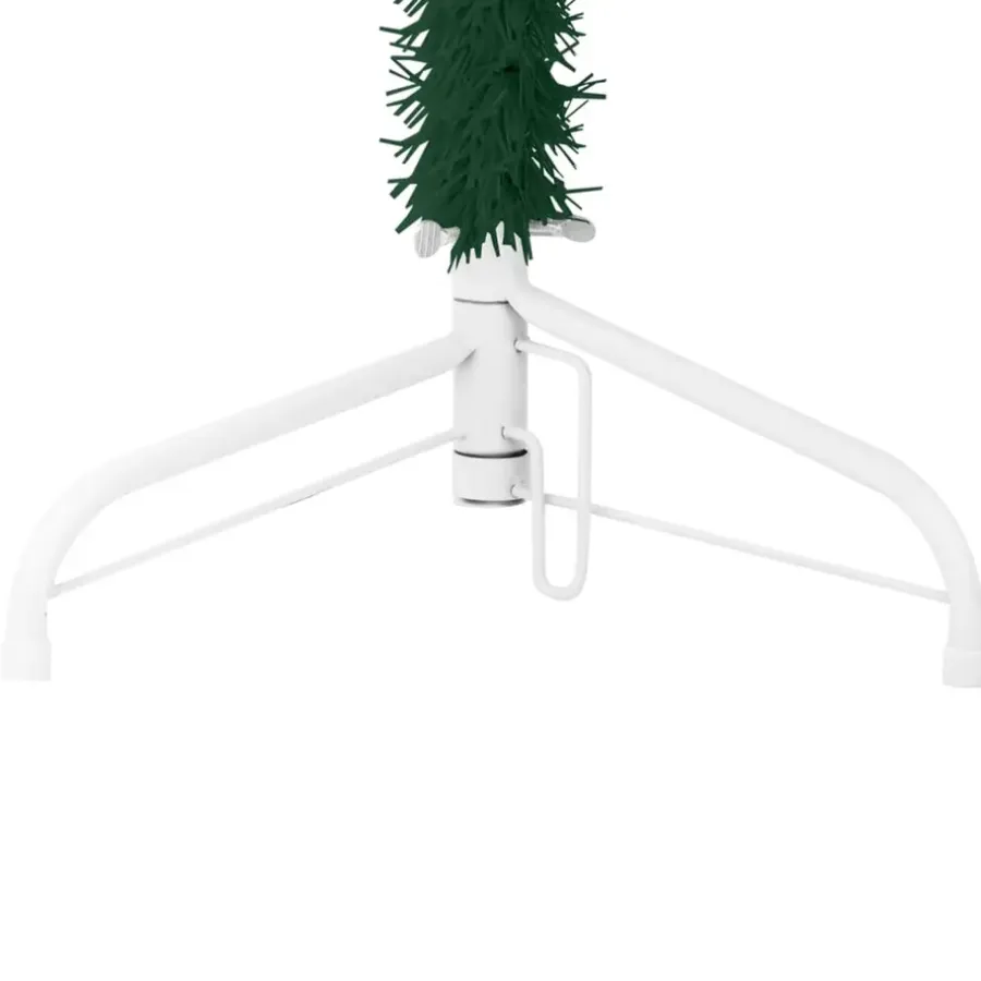 vidaXL - Halve Kunstkerstboom - Groen - 210 cm