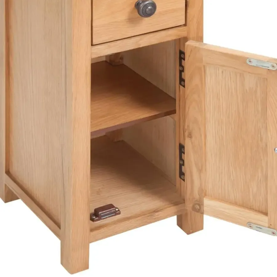Wandkasten-vidaXL - Hoekkast - Bruin - Hout