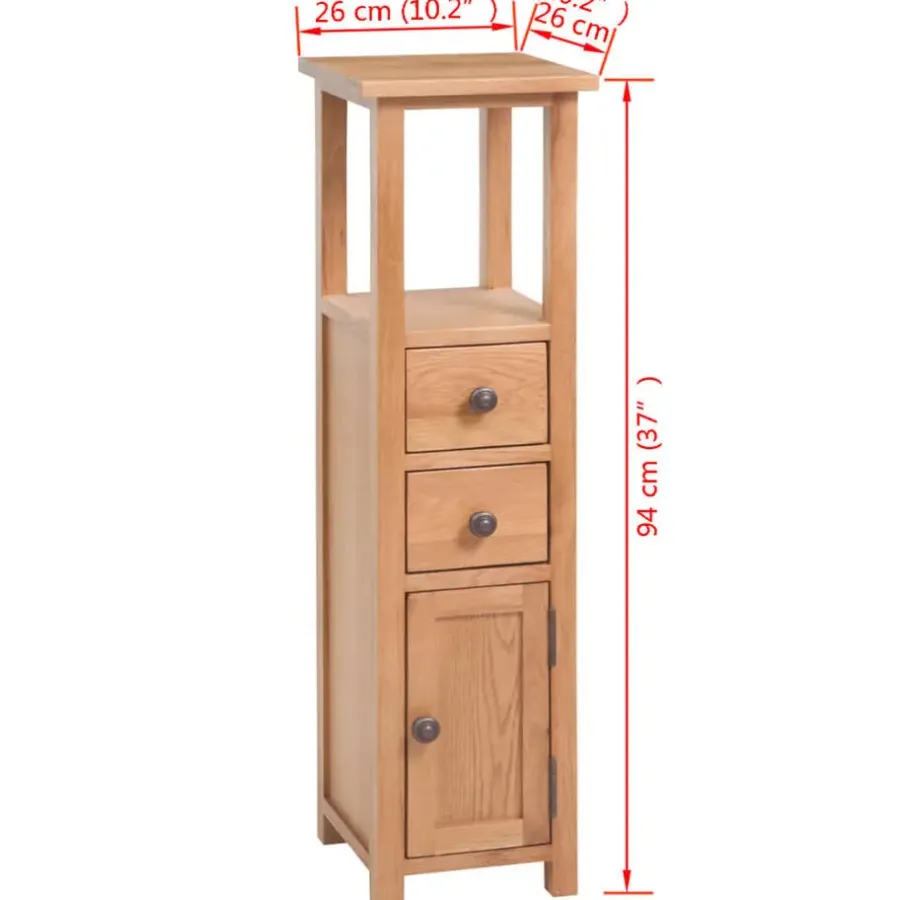 Wandkasten-vidaXL - Hoekkast - Bruin - Hout