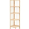 Wandrekken-vidaXL - Hoekschap - Beige - Hout