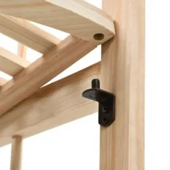 Wandrekken-vidaXL - Hoekschap - Beige - Hout
