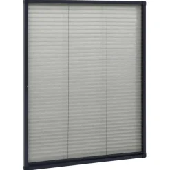 Raam En Deurhorren-vidaXL - Hor - Antraciet - Glasvezel - 60 x 80 cm