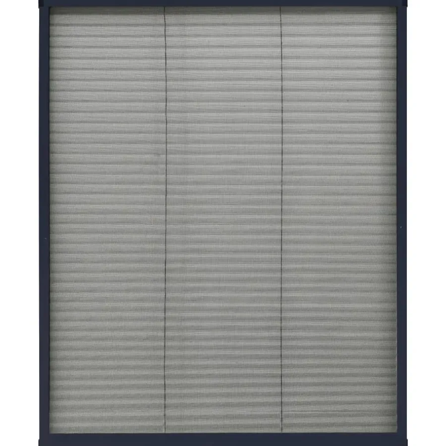 Raam En Deurhorren-vidaXL - Hor - Antraciet - Glasvezel - 60 x 80 cm